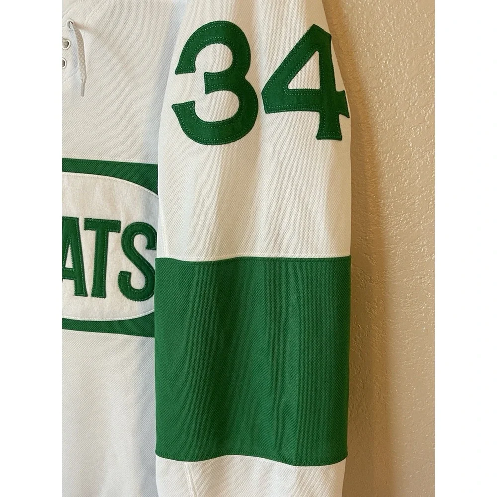 Men's 56 NWOT Toronto St. Pats Auston Matthews #34 Adidas Lace Up Jersey White